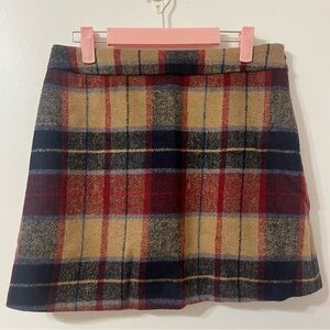 CLASSIC PLAID MINI SKIRT